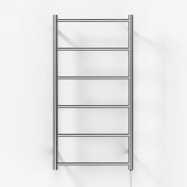 Pulcher Minimalism PM96 - Elektrisk oppvarmet håndklestativ, 50 x 96h cm, Krom