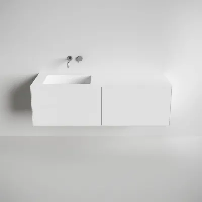 Copenhagen Chic 160L - Corian® Matt White