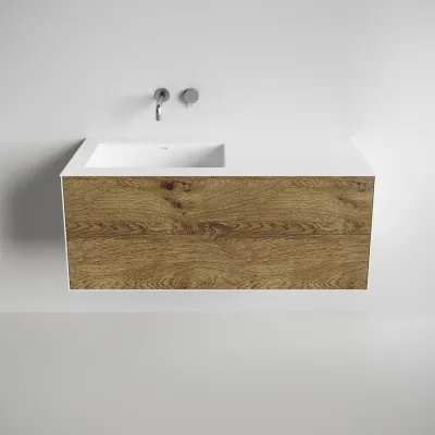 Copenhagen Chic 120L - Corian® Raw Wild Oak