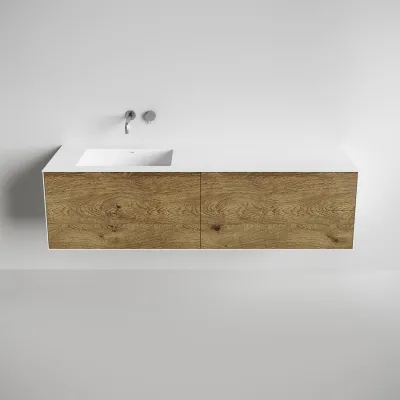 Copenhagen Chic 180L - Corian® Raw Wild Oak