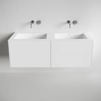 Copenhagen Chic 140D - Corian® Matt White