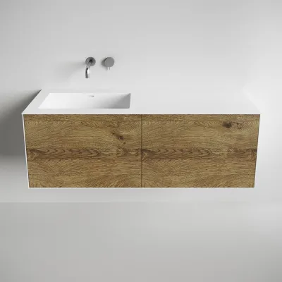 Copenhagen Chic 140L - Corian® Raw Wild Oak