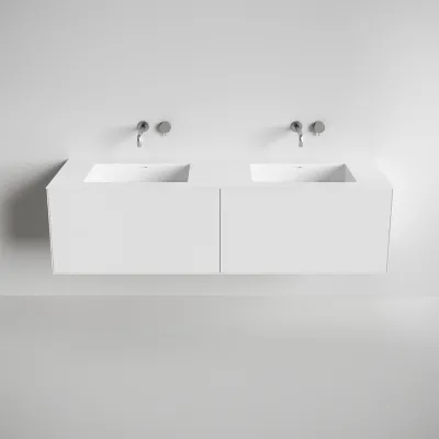 Copenhagen Chic 180D - Corian® Matt White