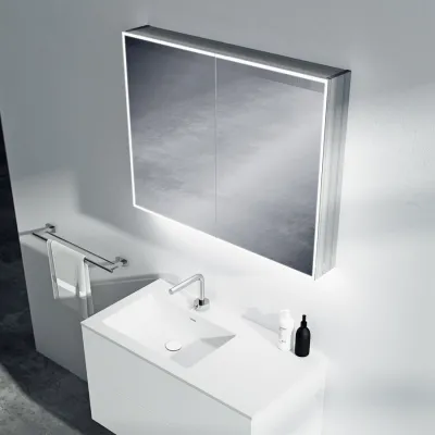 Copenhagen Chic CC90 - 90x70h cm Speilskap med LED