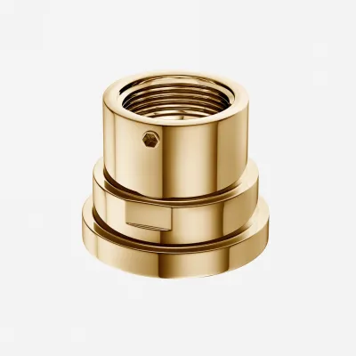 Connection part SCX01 - Polished brass